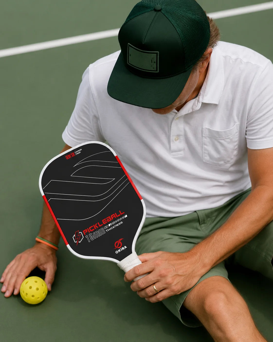 Okira Orange White Paddle
